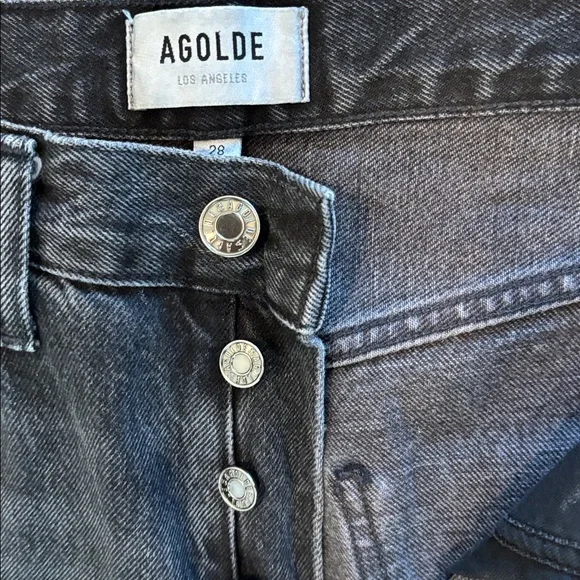 Agolde 90’s crop jeans paradox sz 28 womens - Picture 8 of 8